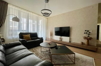 Rental of a modern 3-room apartment, 90 m², Belgrade, Serbia